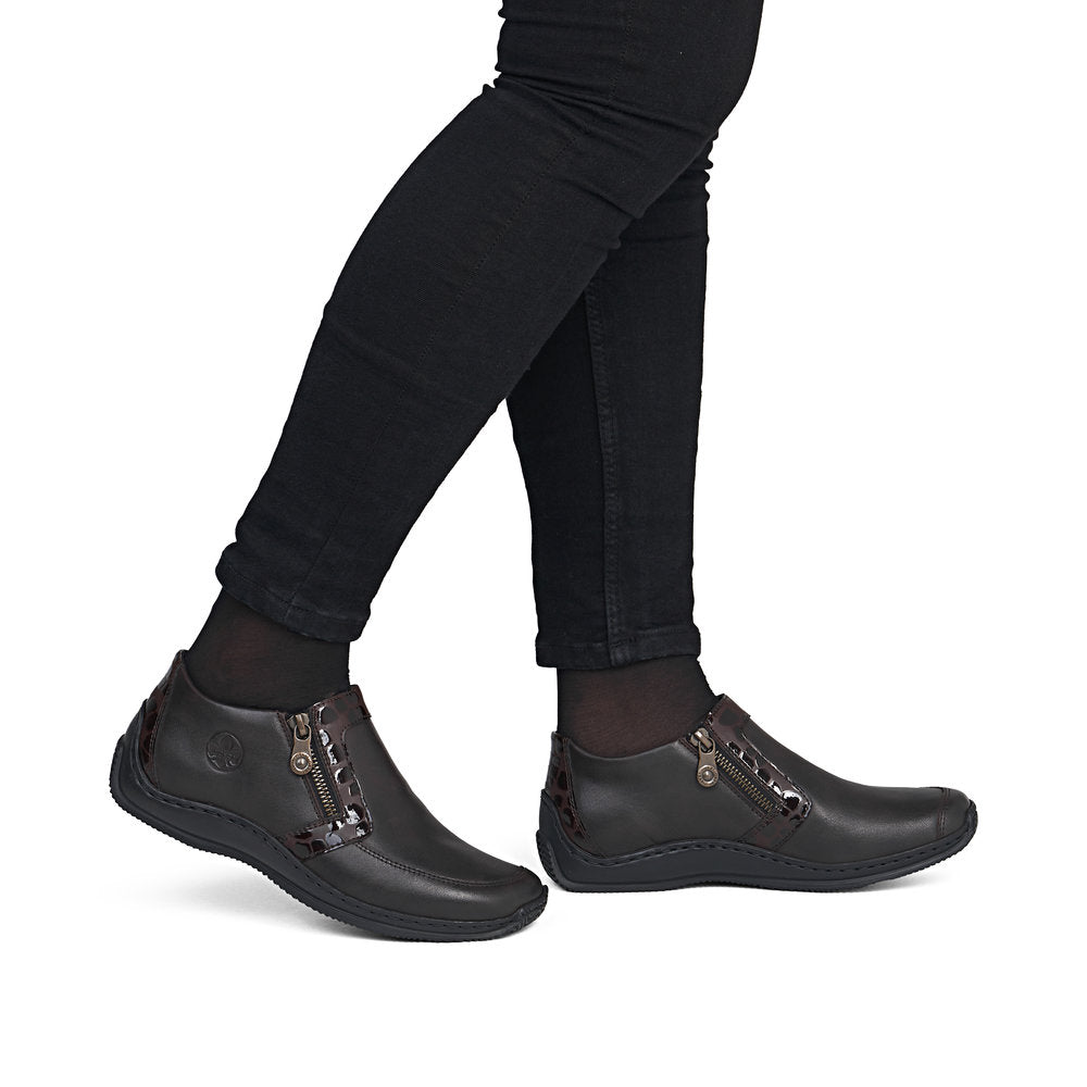 Rieker L1773-25 Brown Short Boots