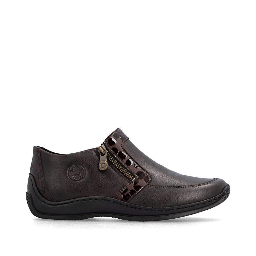 Rieker L1773-25 Brown Short Boots