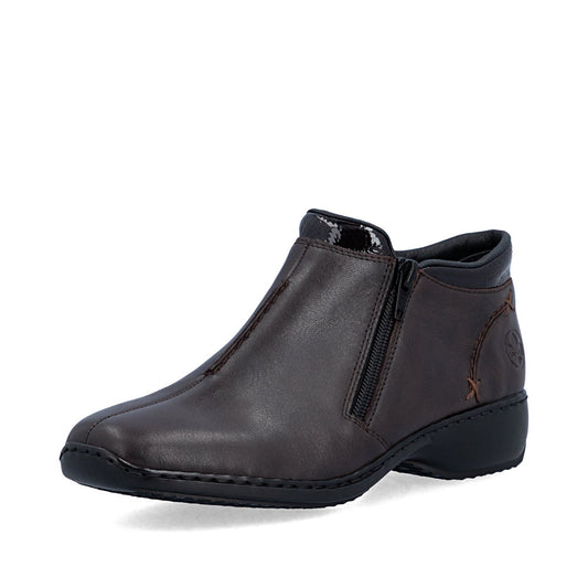 Rieker L3882-25 Brown Short Boots