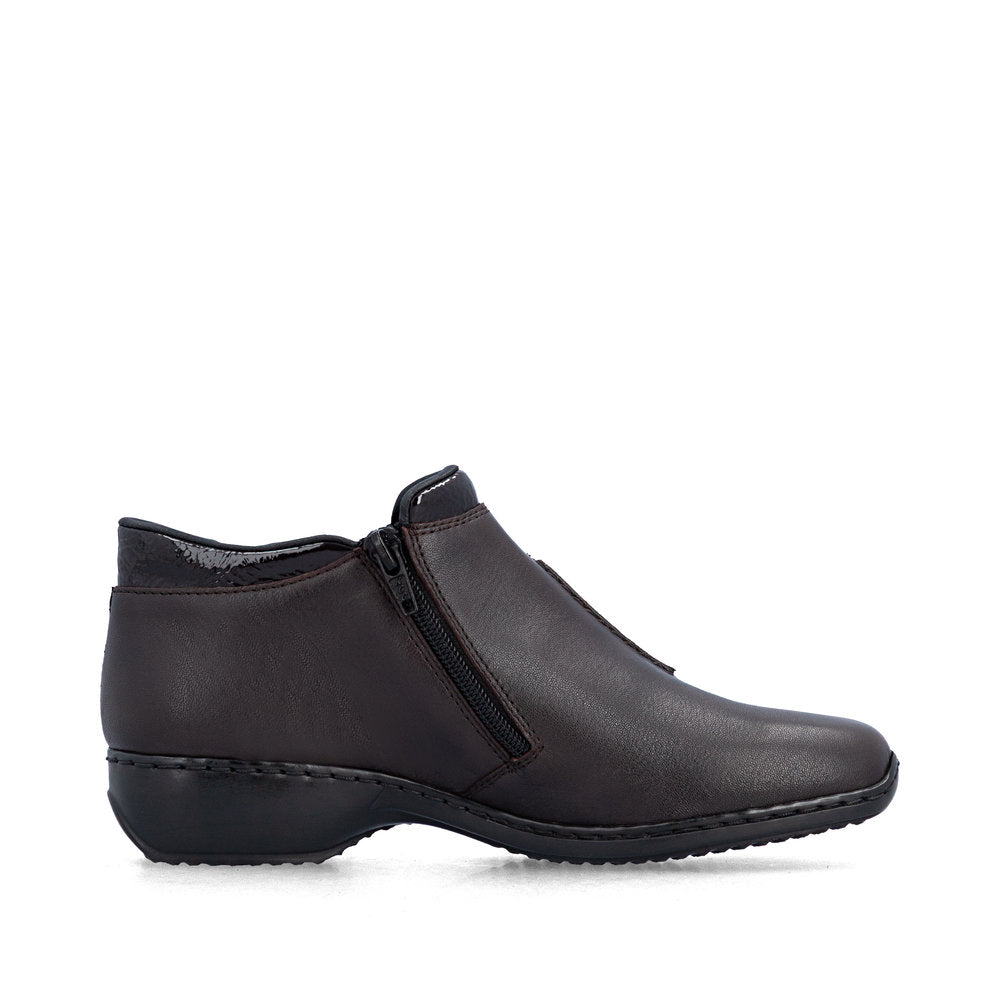 Rieker L3882-25 Brown Short Boots