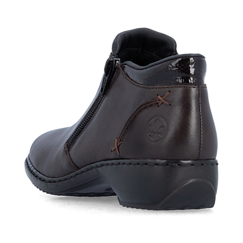 Rieker L3882-25 Brown Short Boots