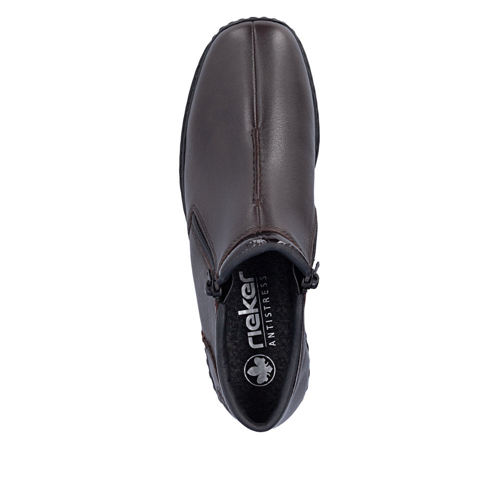 Rieker L3882-25 Brown Short Boots