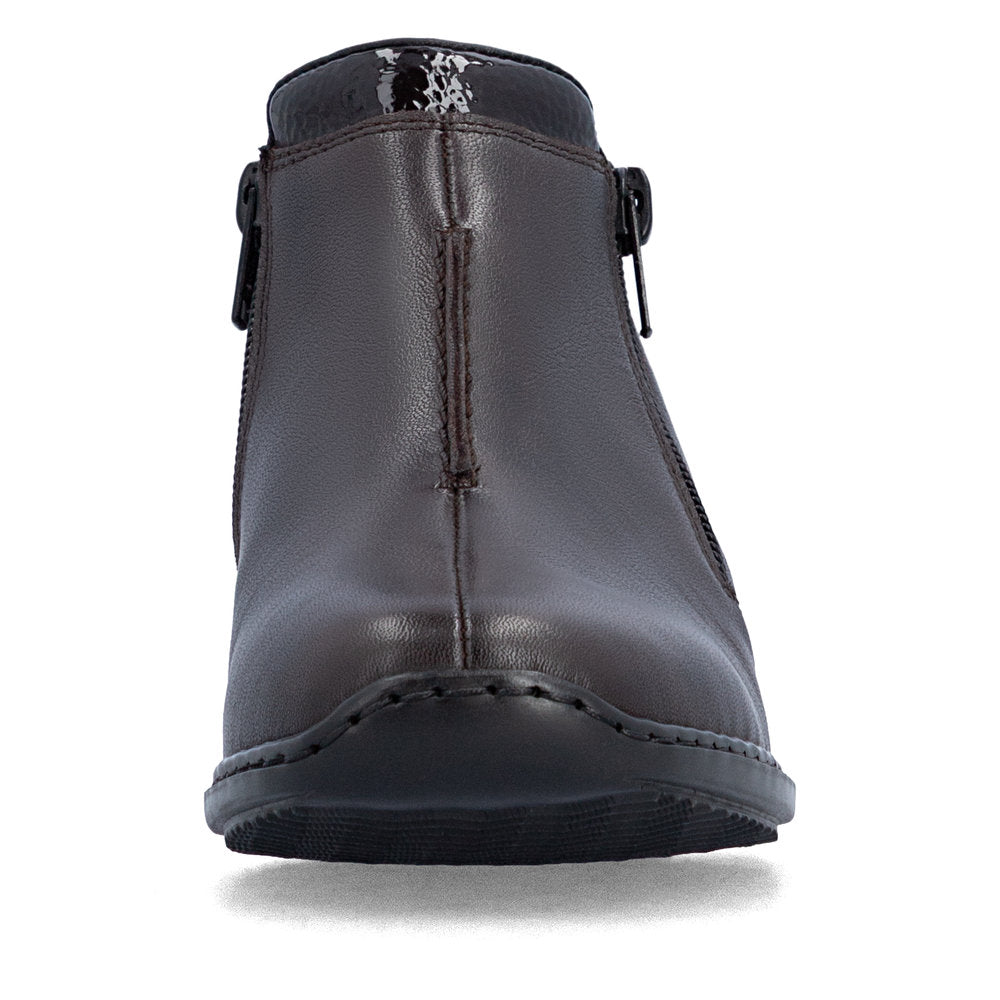 Rieker L3882-25 Brown Short Boots