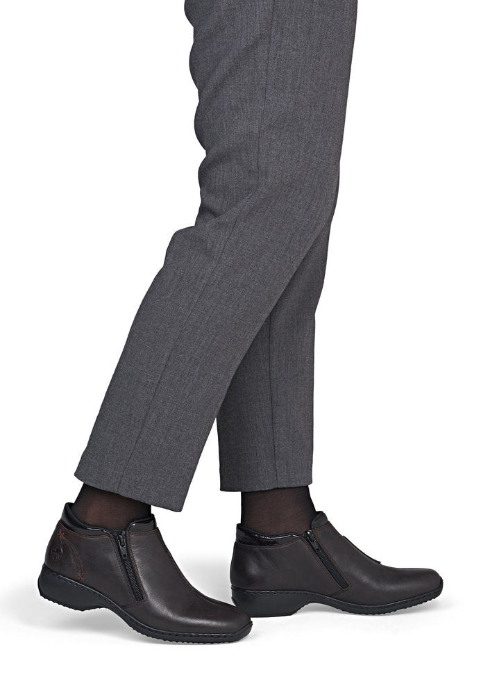 Rieker L3882-25 Brown Short Boots