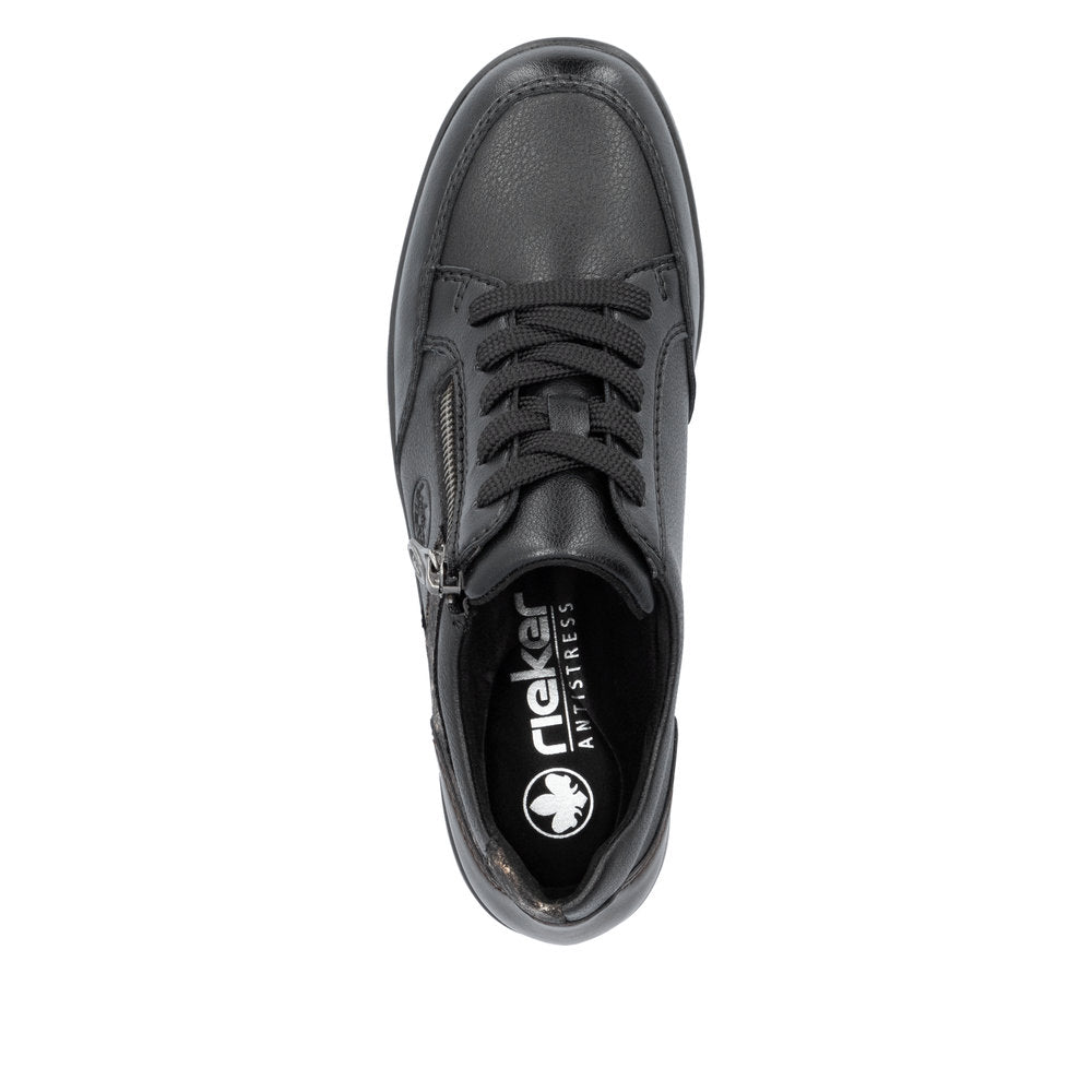 Rieker L4801-00 Black Casual Shoes