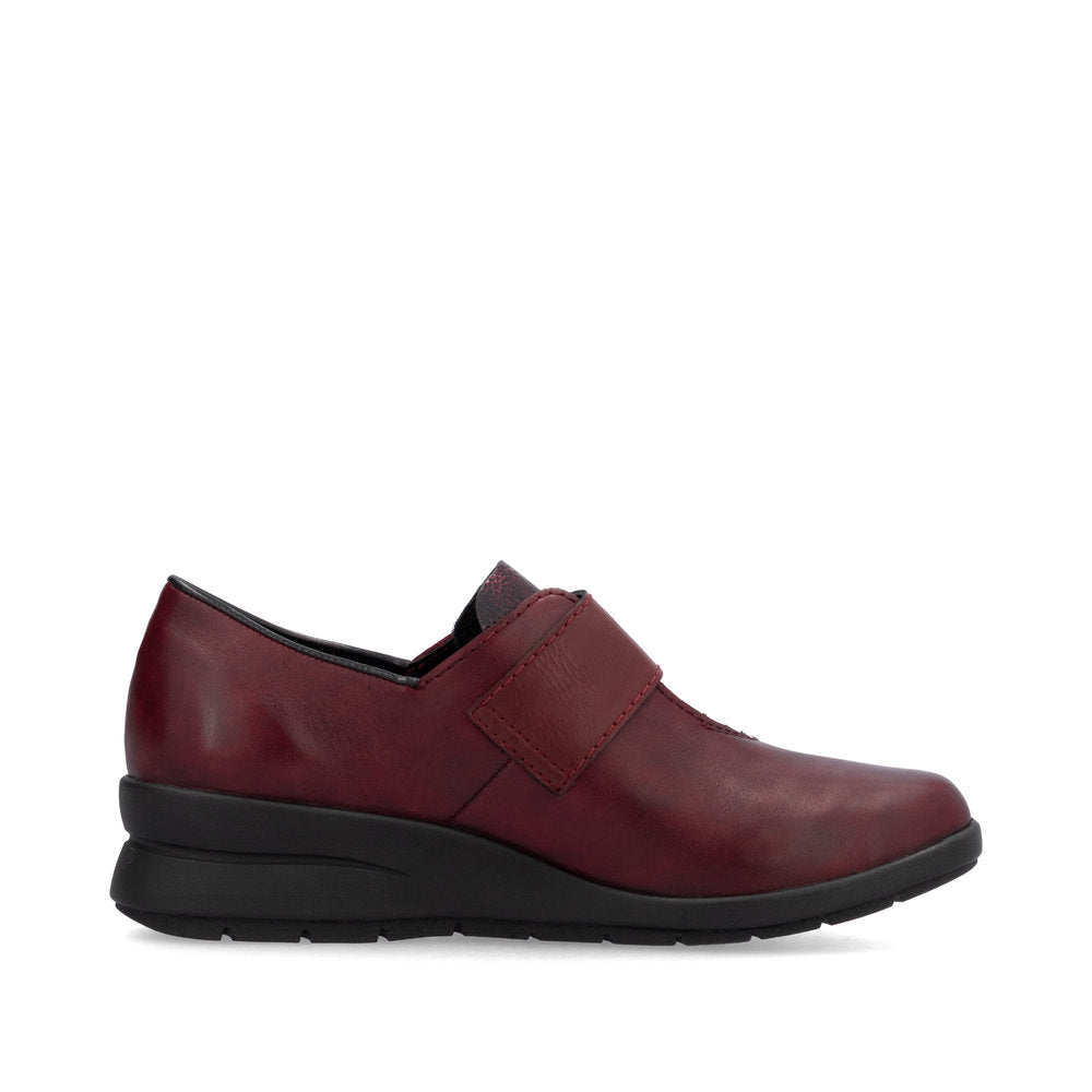 Rieker L4856-35 Wine Casual Shoes