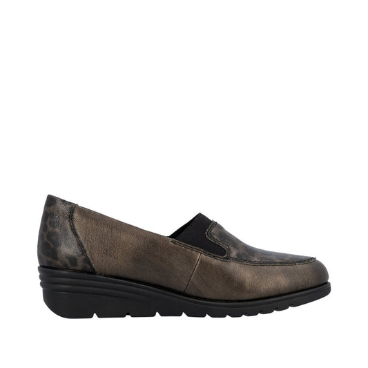 Rieker L5351-90 Antique Grey Casual Shoes