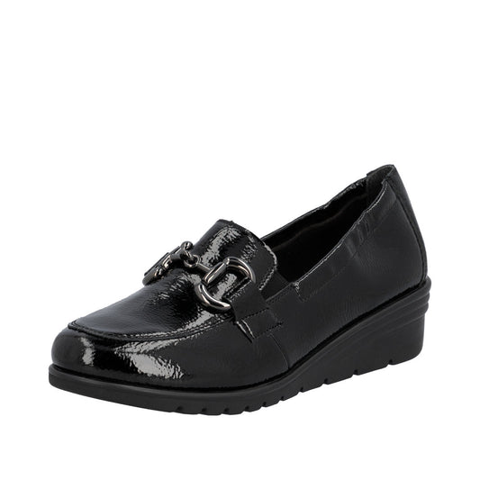 Rieker L5352-00 Black Casual Shoes