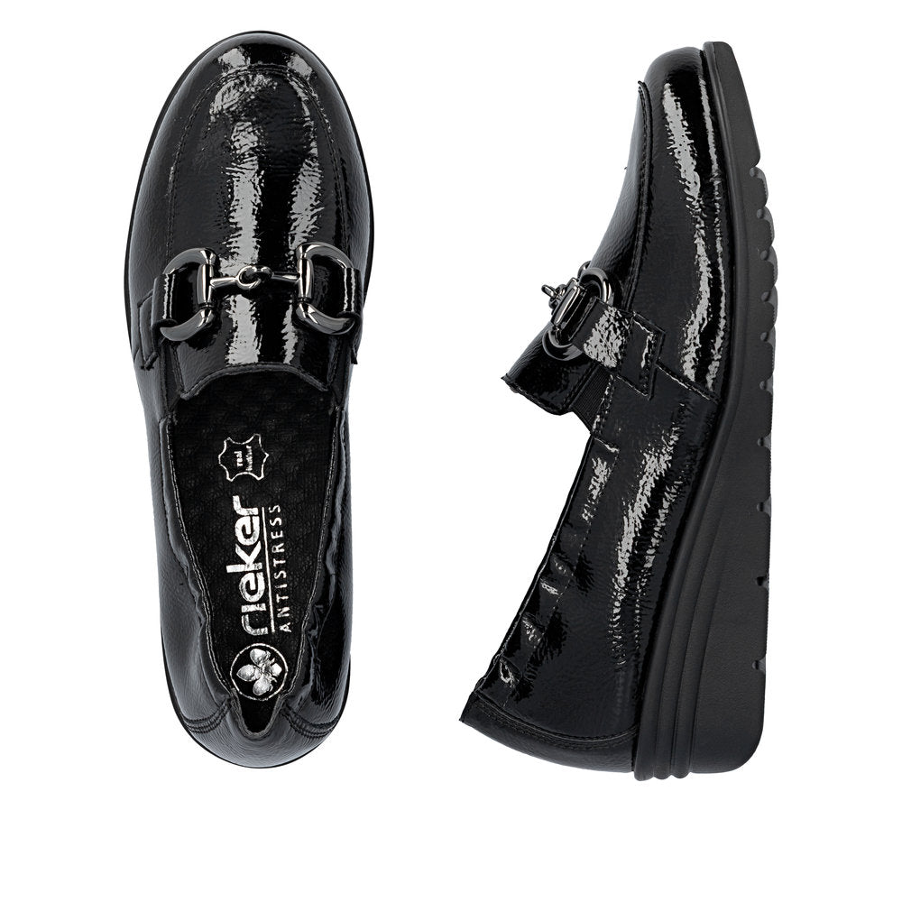 Rieker L5352-00 Black Casual Shoes