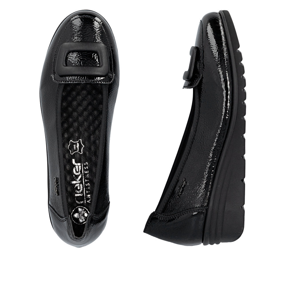 Rieker L5362-00 Black Casual Shoes
