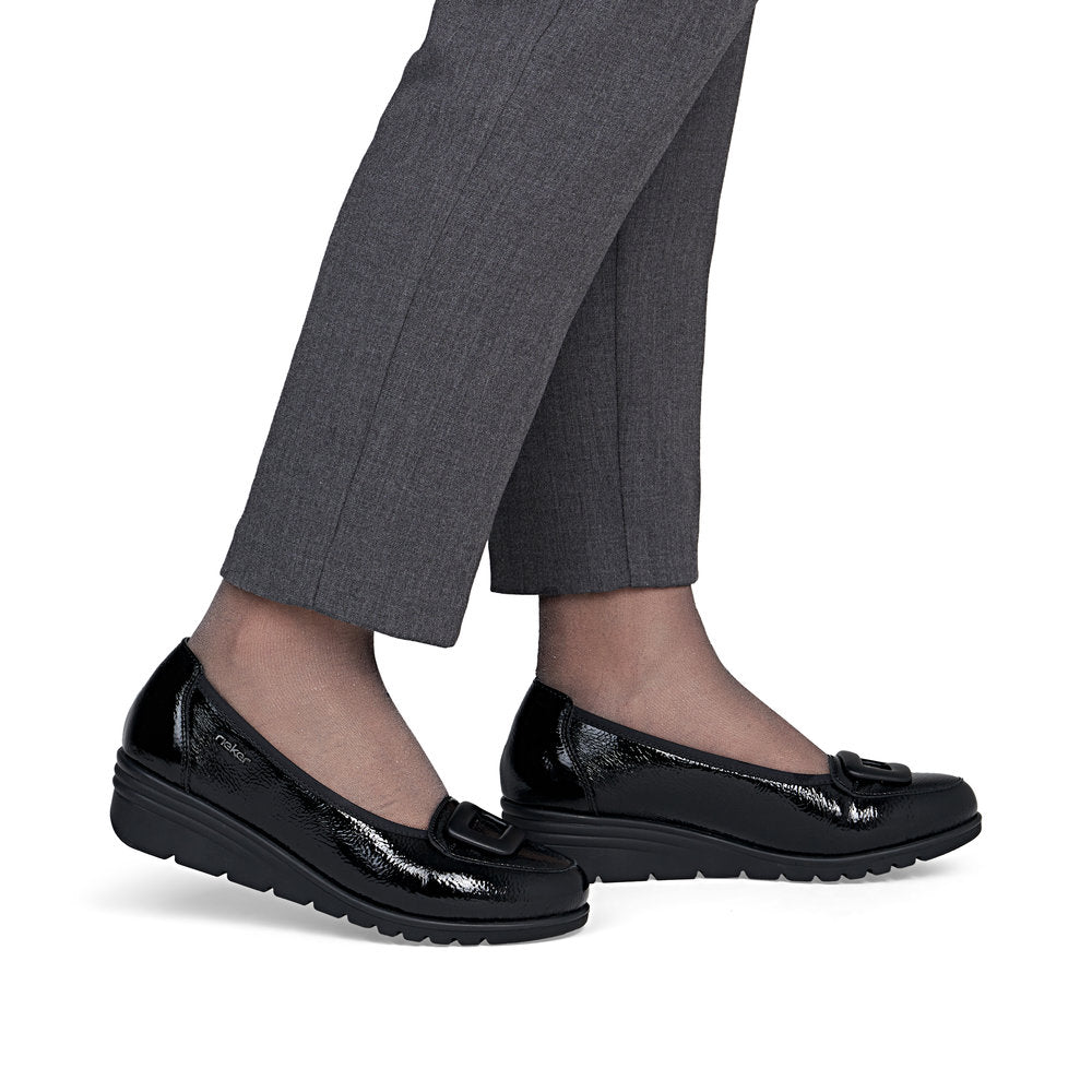 Rieker L5362-00 Black Casual Shoes