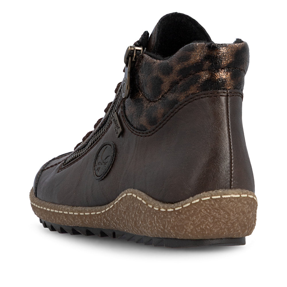 Rieker L7514-25 Brown Mid Height Boots