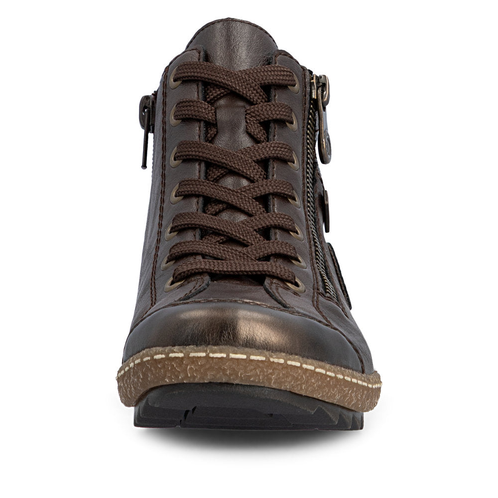 Rieker L7514-25 Brown Mid Height Boots