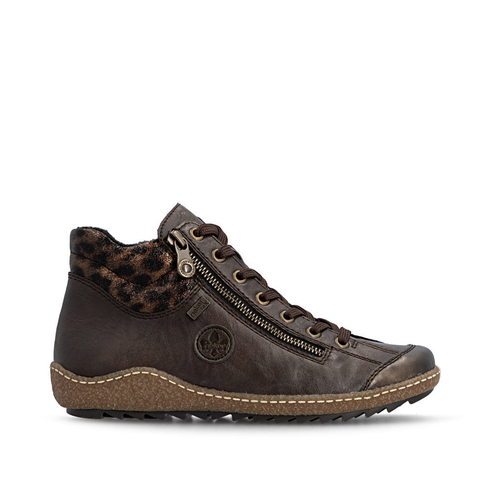 Rieker L7514-25 Brown Mid Height Boots