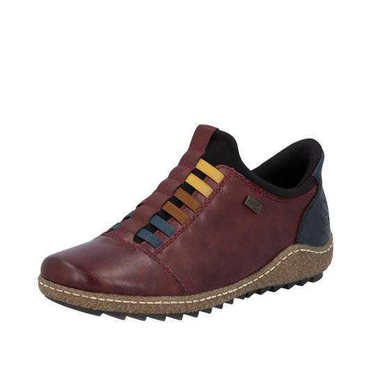 Rieker L7562-35 Wine Casual Shoes
