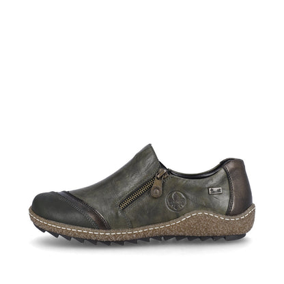 Rieker L7571-54 Liv Forest/Antique/Ivy Casual Shoes