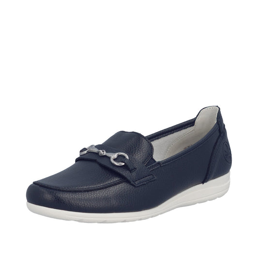 Rieker L9355-14 Pacific Blue Casual Shoes