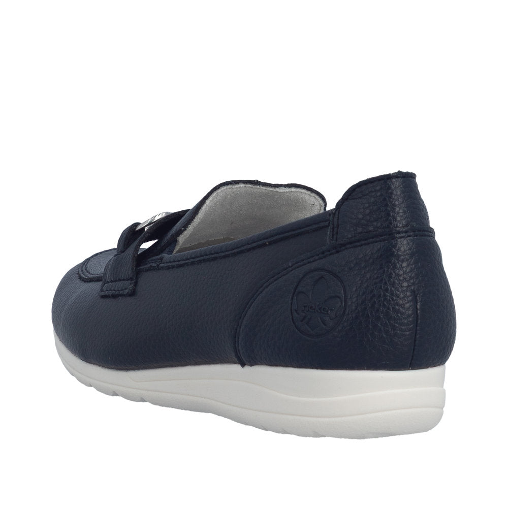 Rieker L9355-14 Pacific Blue Casual Shoes