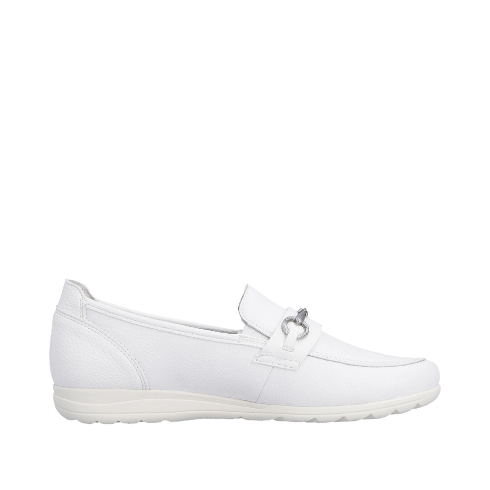 Rieker L9355-80 White Casual Shoes
