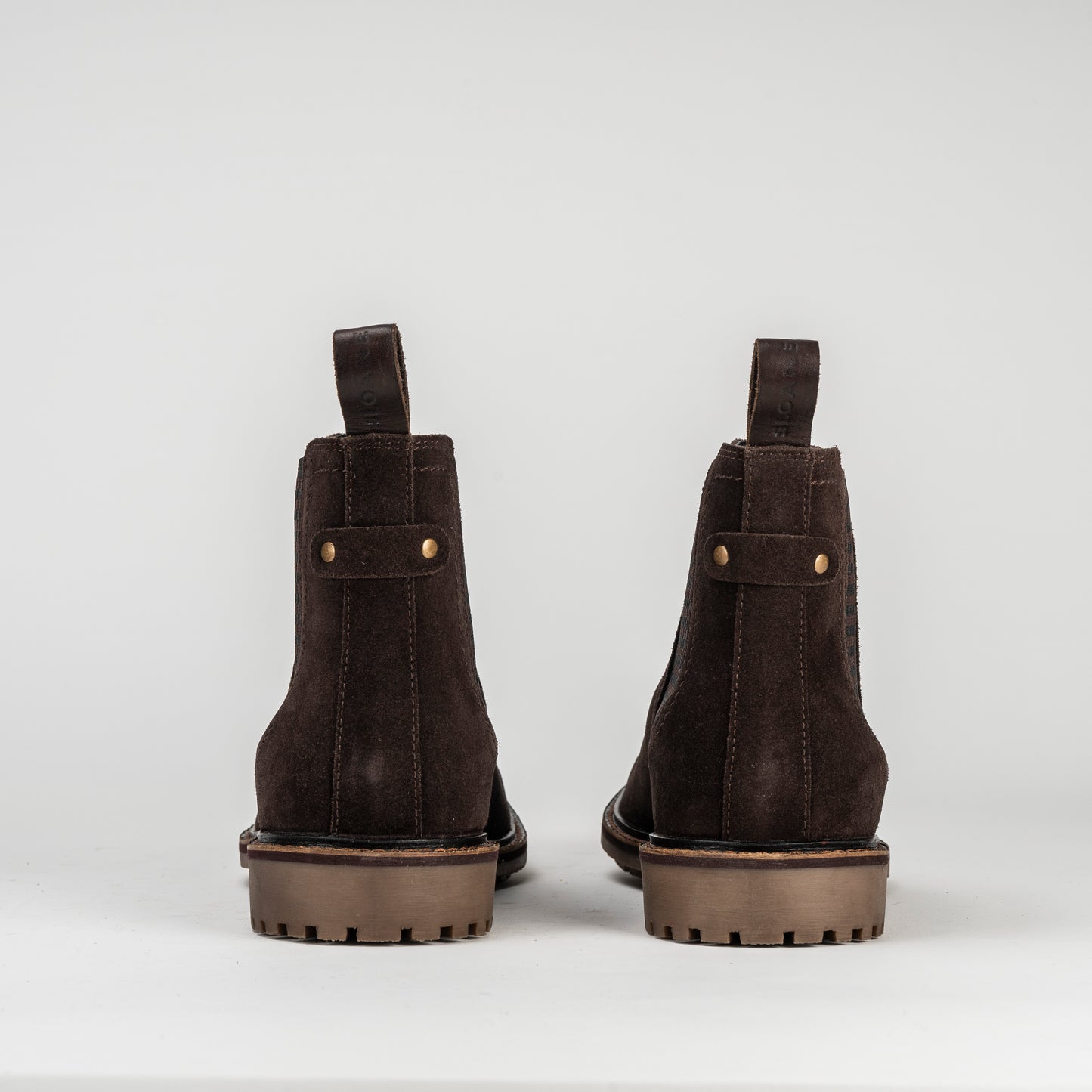 Sloane Ledger Brown Suede Chelsea Boots