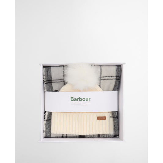 Barbour Dover Hat & Scarf Set