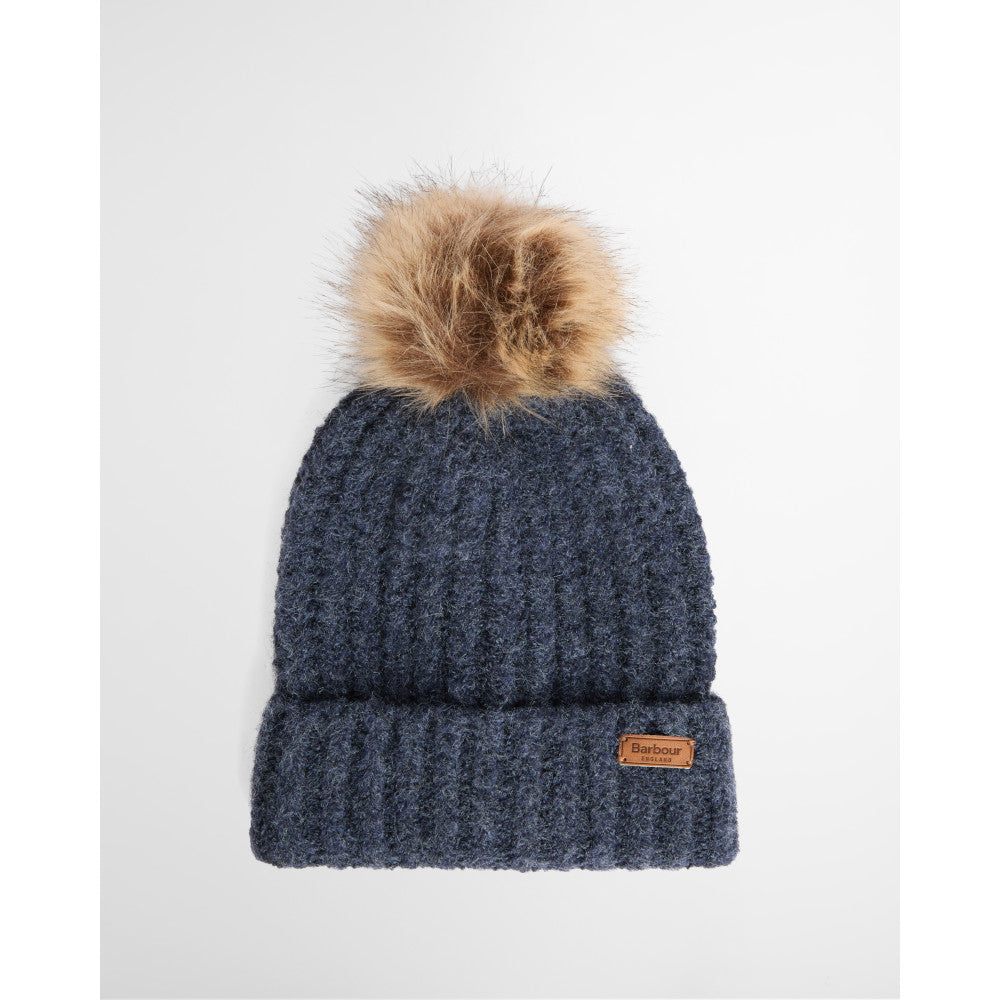 Barbour Saltburn Birchwood Beanie & Tartan Scarf Gift Set