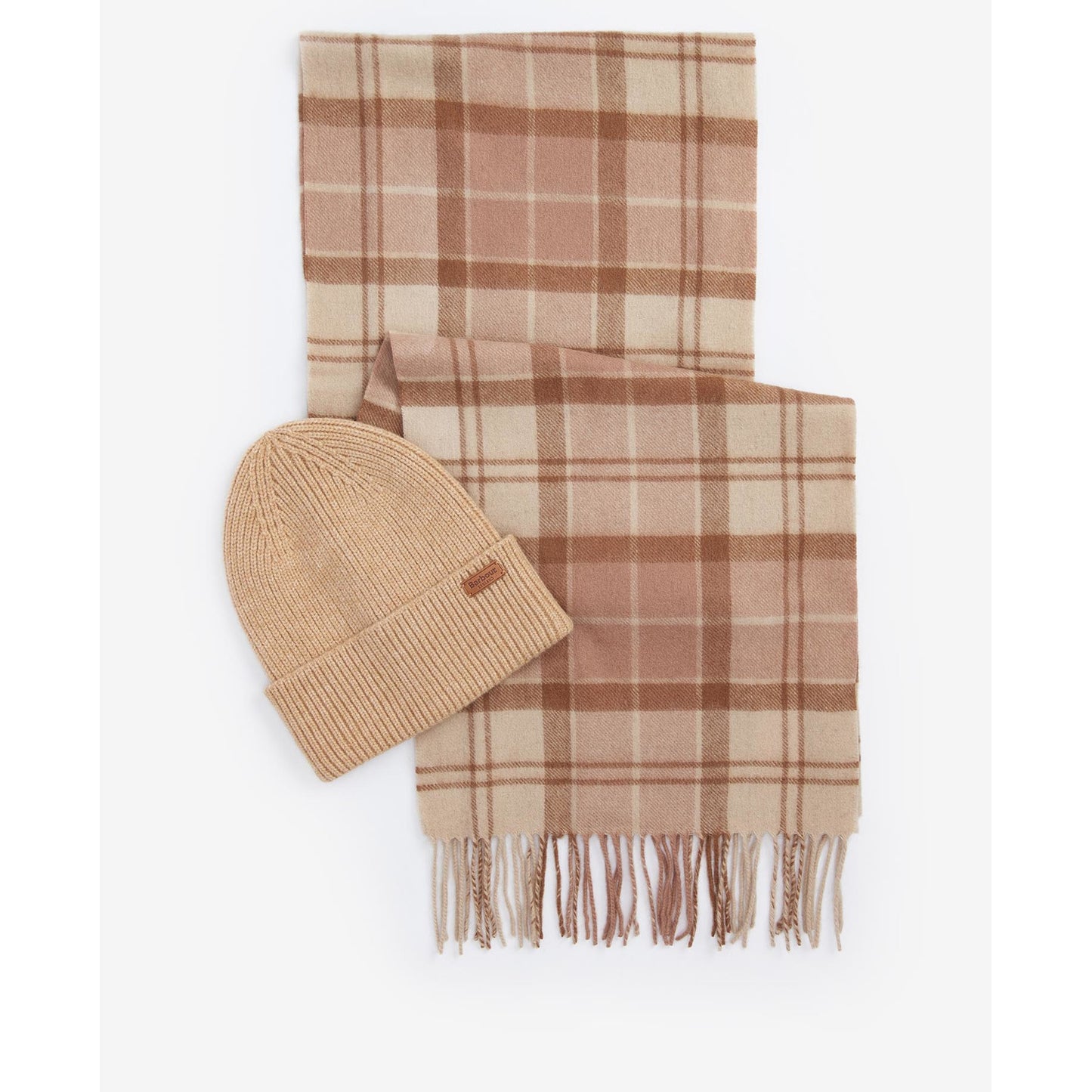 Barbour Aubrey Beanie And Scarf Gift Set