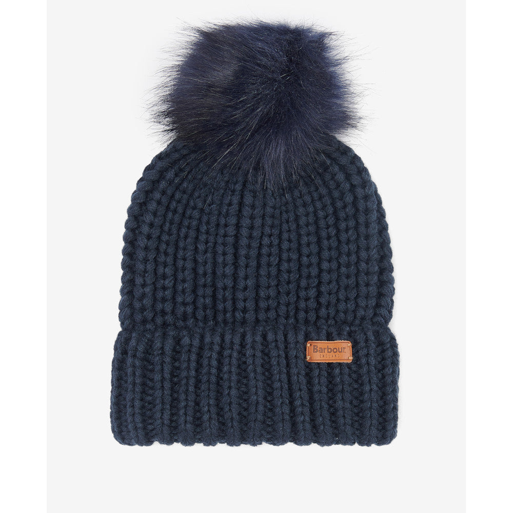 Barbour Saltburn Navy Beanie Hat