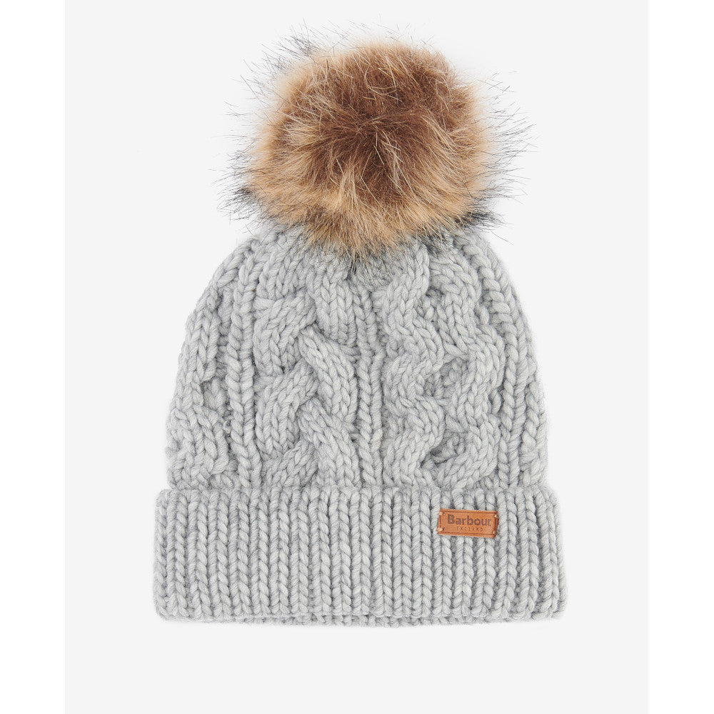 Barbour Penshaw Grey Beanie Hat