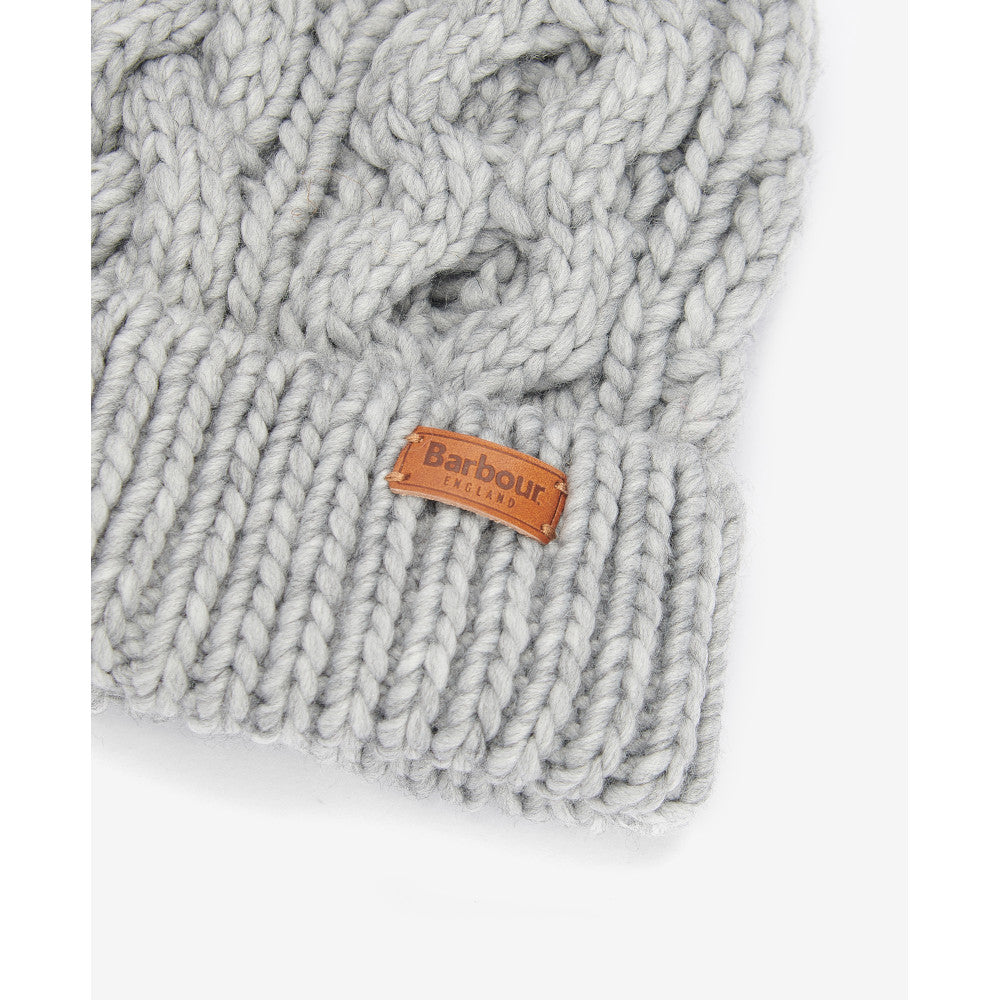 Barbour Penshaw Grey Beanie Hat