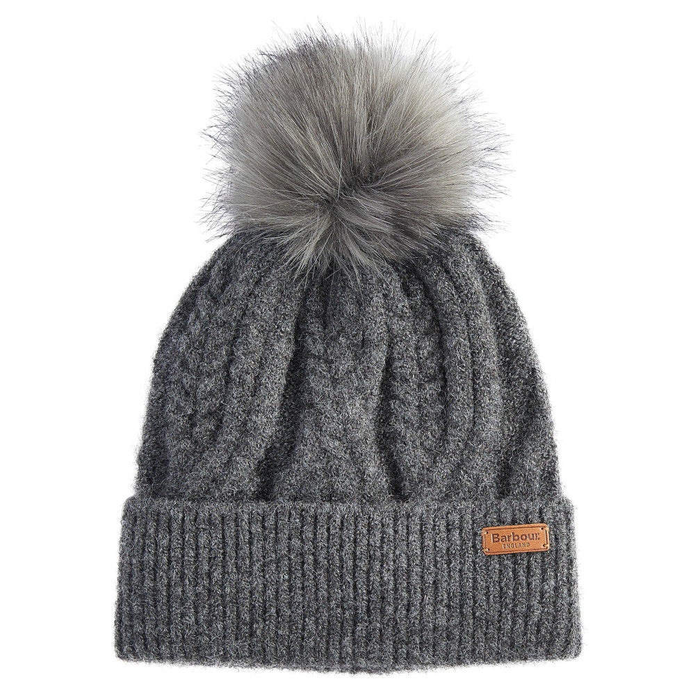 Barbour Elsdon Grey Beanie Hat