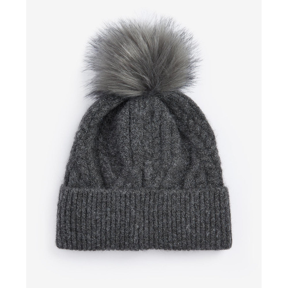 Barbour Elsdon Grey Beanie Hat