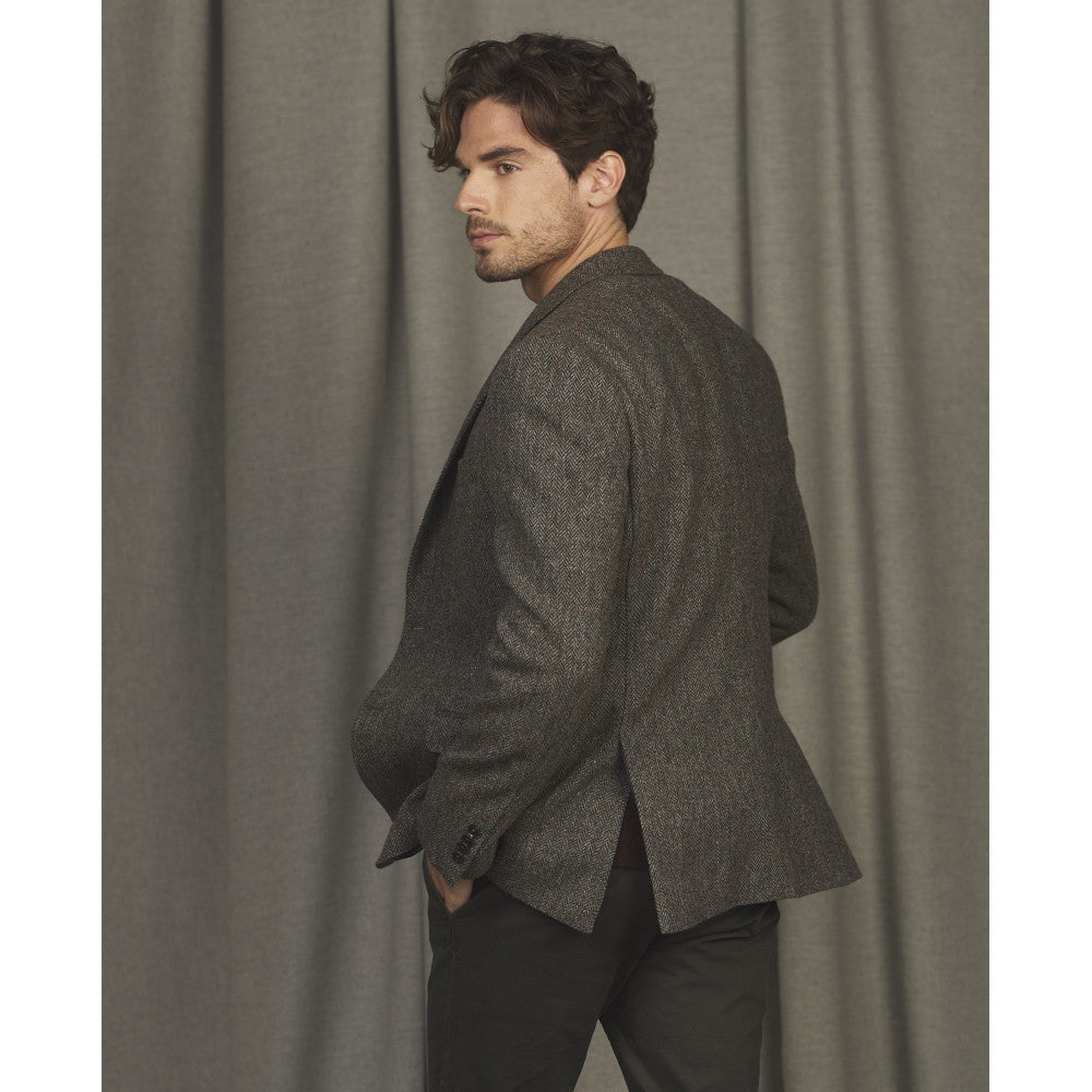 Magee 55012 Grey & Green Herringbone Jacket