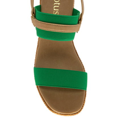 Lotus Lilliana Green Sandals