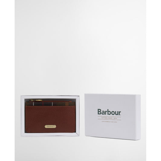 Barbour Alder Brown/Classic Card Holder