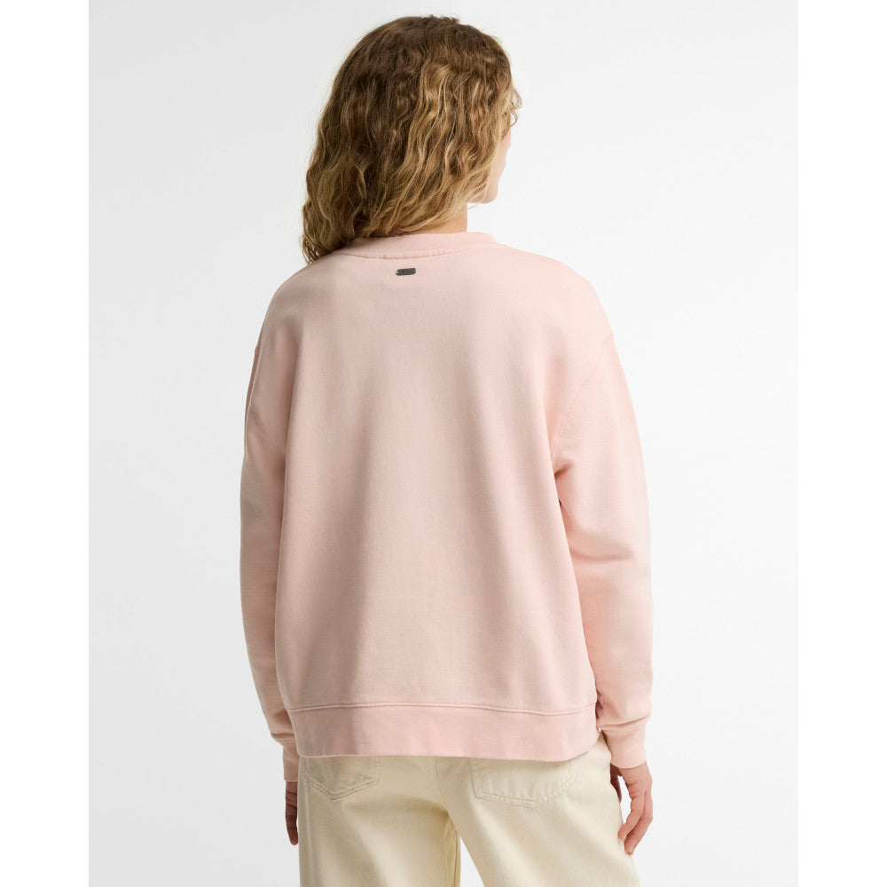 Barbour Hartland Pink Blush Crew Sweatshirt