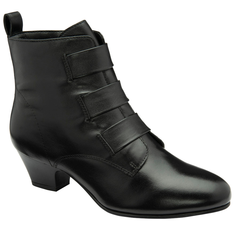 Lotus Lorissa Black Leather Boots