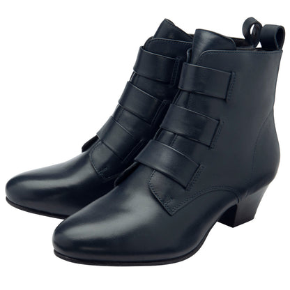 Lotus Lorissa Navy Leather Boots