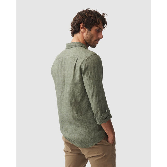 Rodd & Gunn Coromandel Kelp Casual Shirt