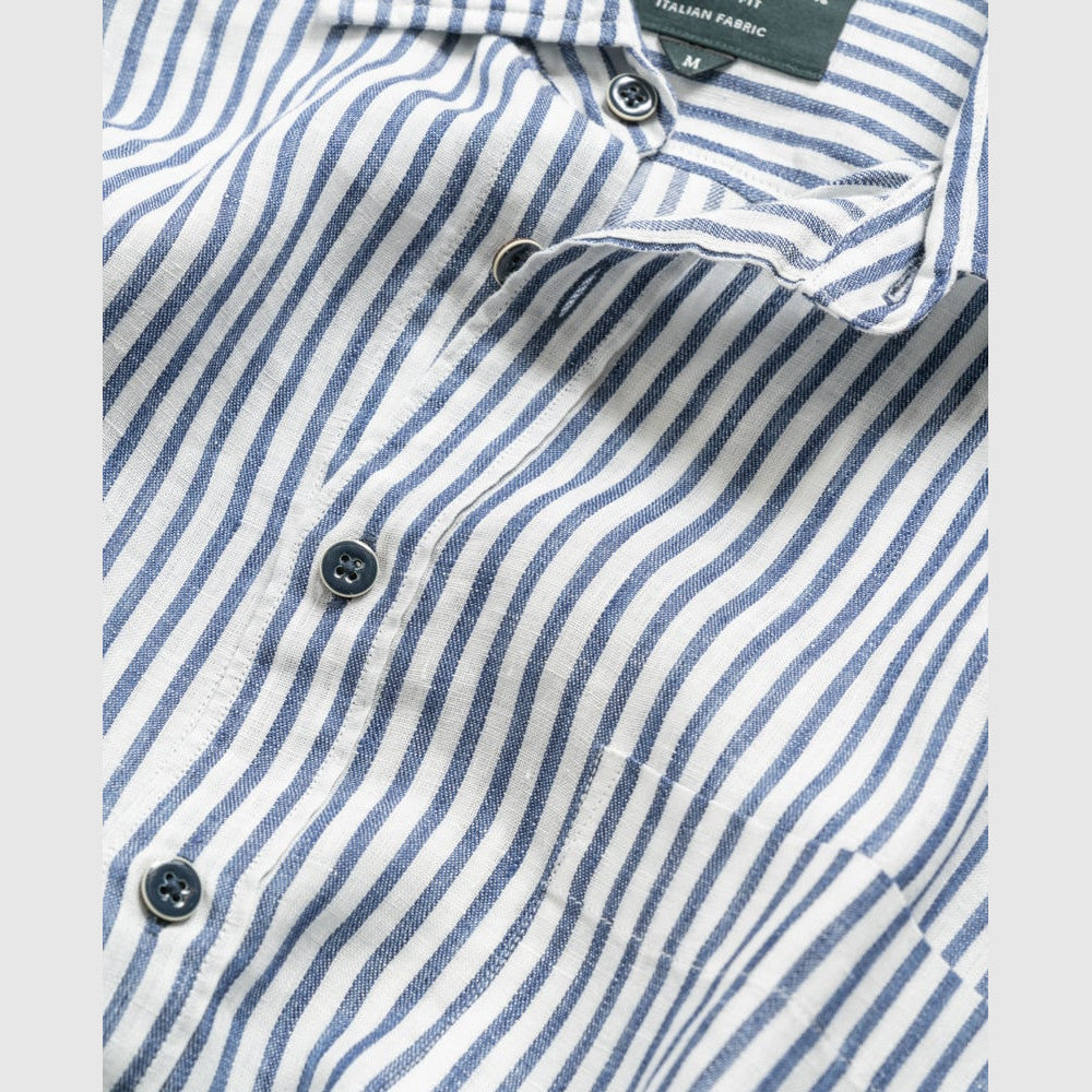 Rodd & Gunn Port Charles Deep Ocean Casual Shirt