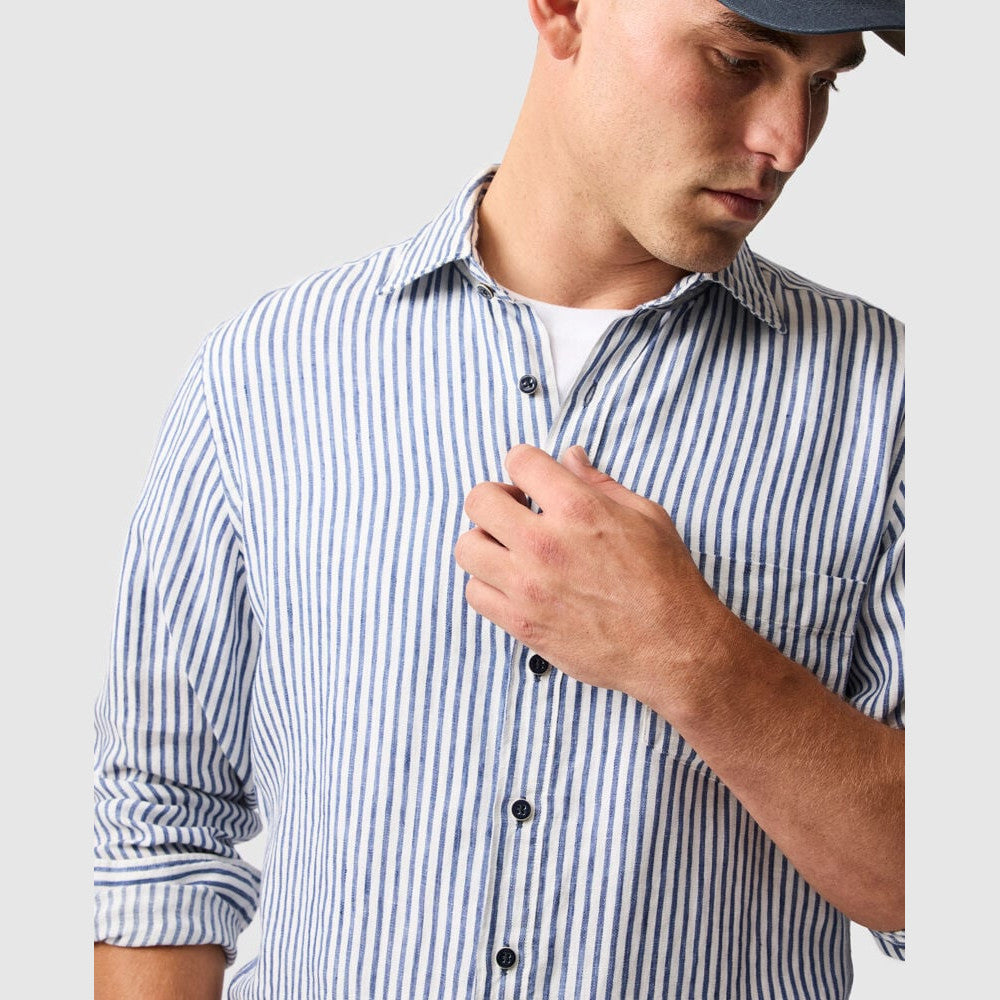 Rodd & Gunn Port Charles Deep Ocean Casual Shirt