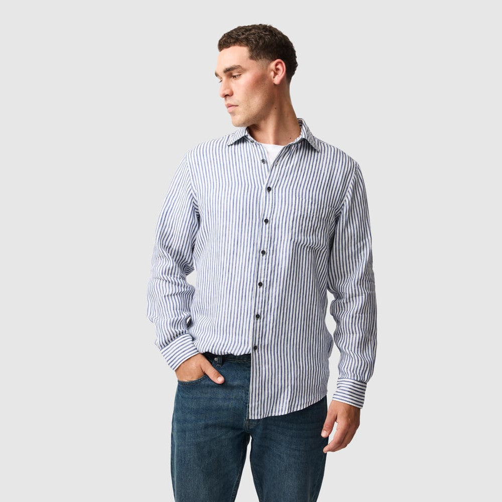 Rodd & Gunn Port Charles Deep Ocean Casual Shirt
