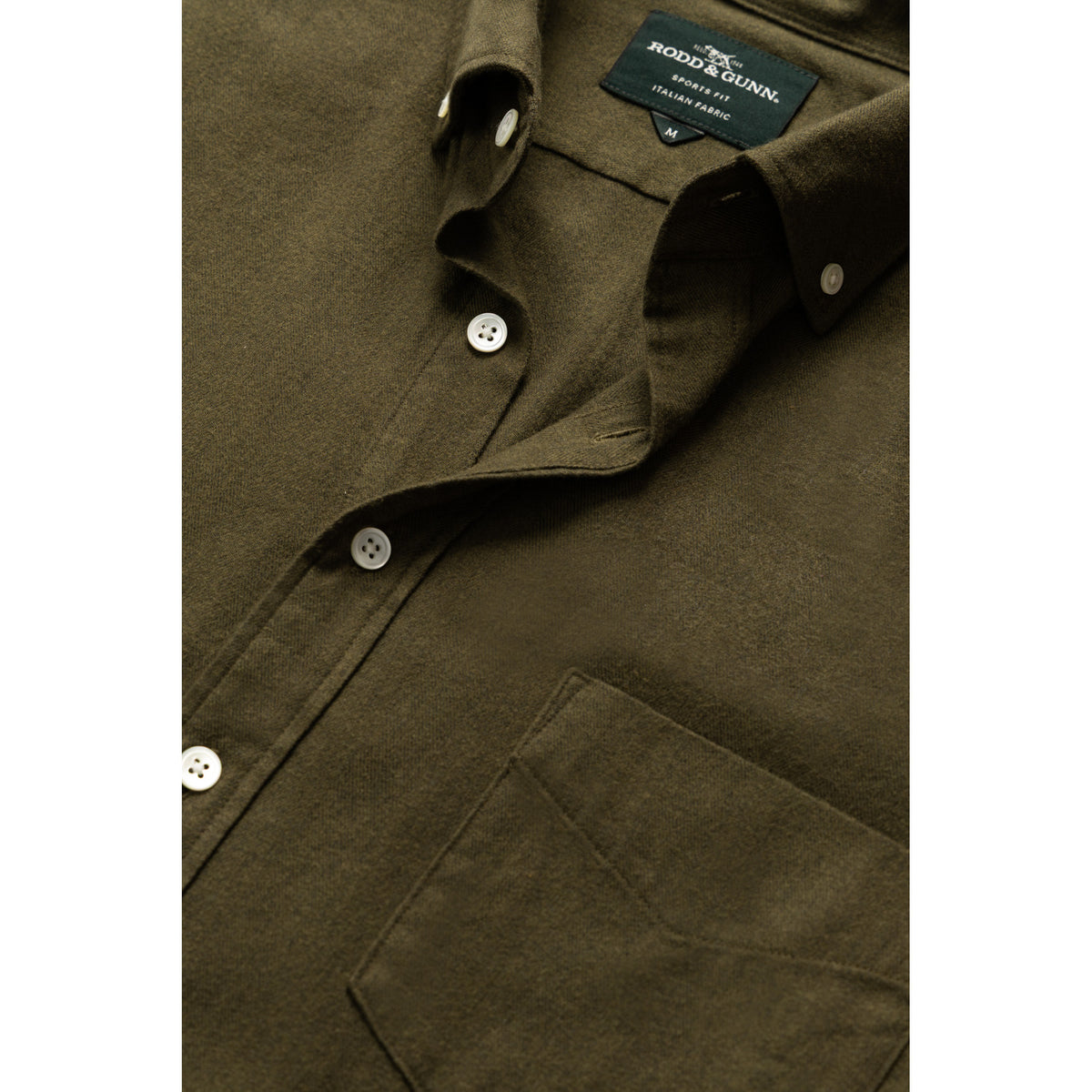 Rodd & Gunn Barrhill Khaki Casual Shirt