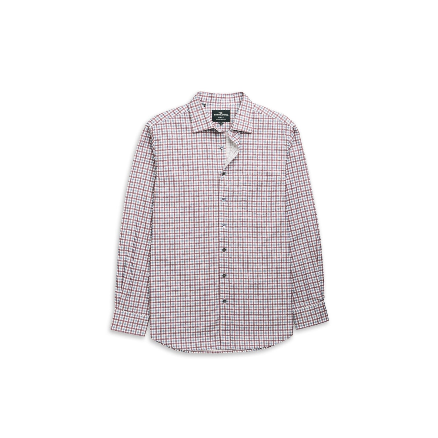 Rodd & Gunn Gledknowe Merlot Casual Shirt
