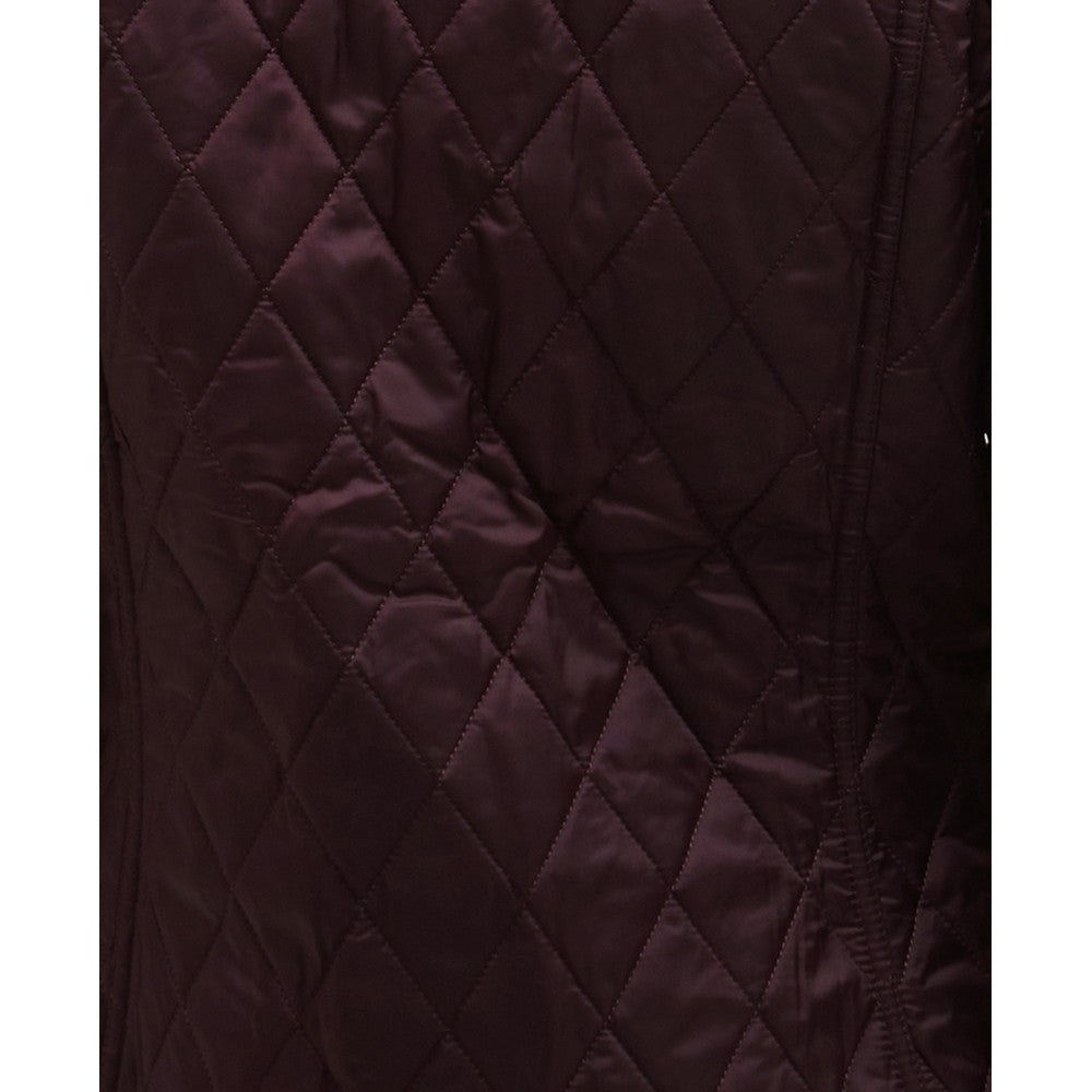 Barbour Annandale Black Cherry Quilted Jacket