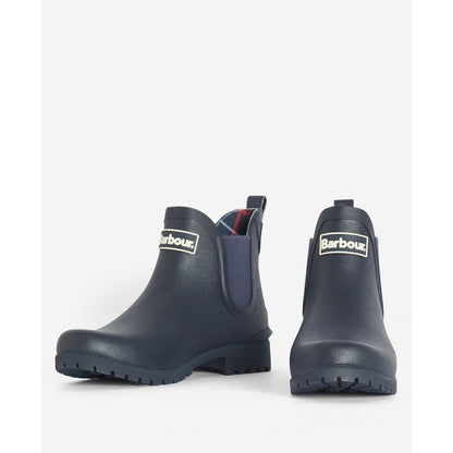 Barbour Wilton Navy Wellington Boots