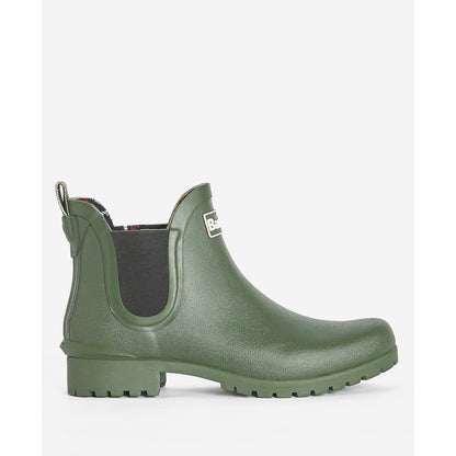 Barbour Wilton Olive Wellington Boots