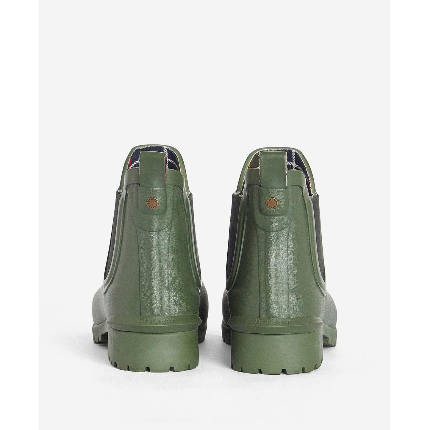 Barbour Wilton Olive Wellington Boots