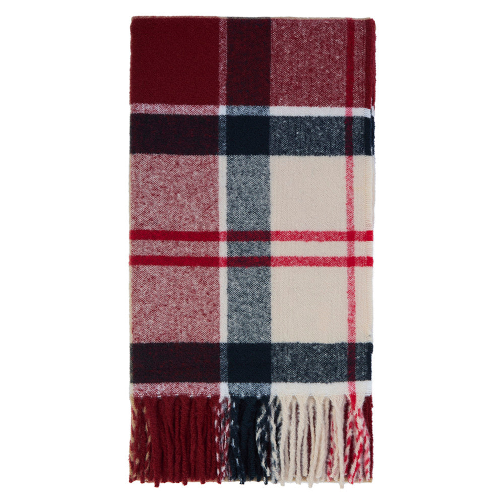 Barbour Deanna Light Cardinal Tartan Scarf