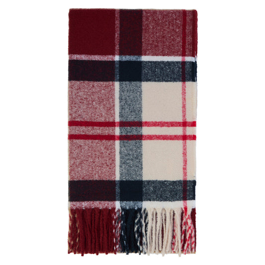 Barbour Deanna Light Cardinal Tartan Scarf